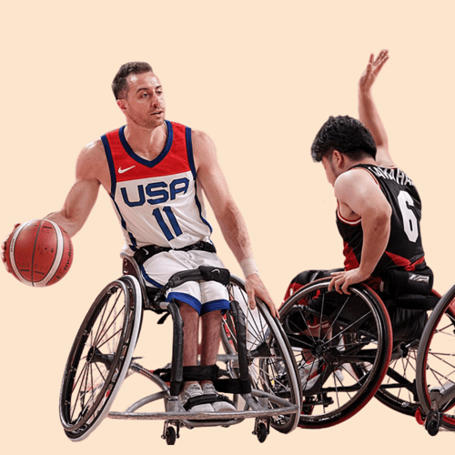 Steve Serio wheelchair basketball